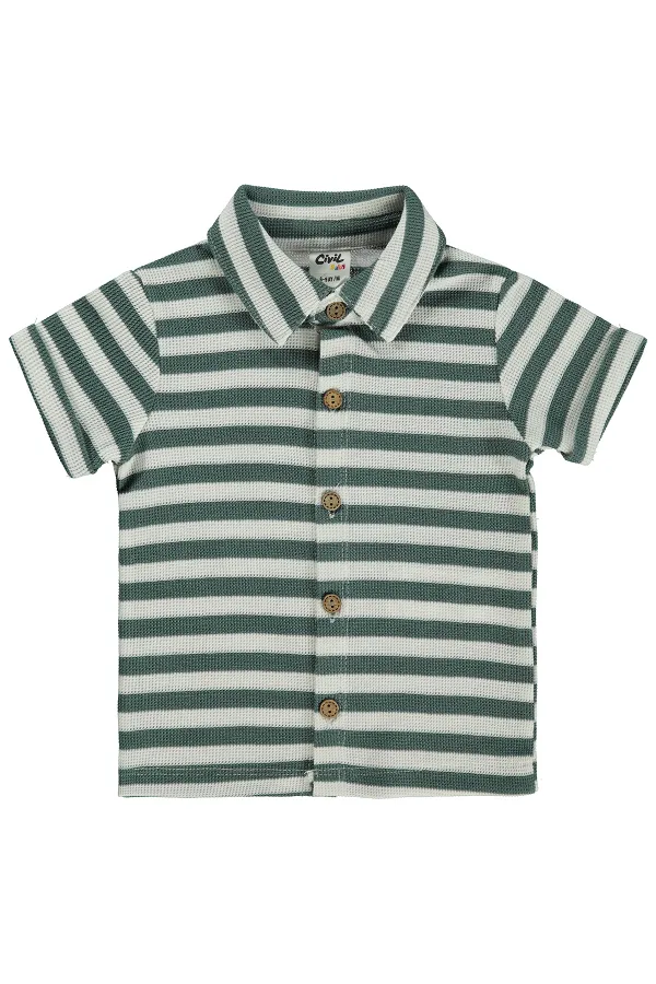 Baby Shirt 0-24 Months Pine Green - Pack Baby Shirt 0-24 Months Pine Green - Pack