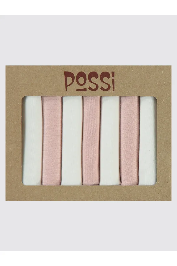 Bebek Ağız Bezi ve Mendili 0-24 Ay Pembe - Paket