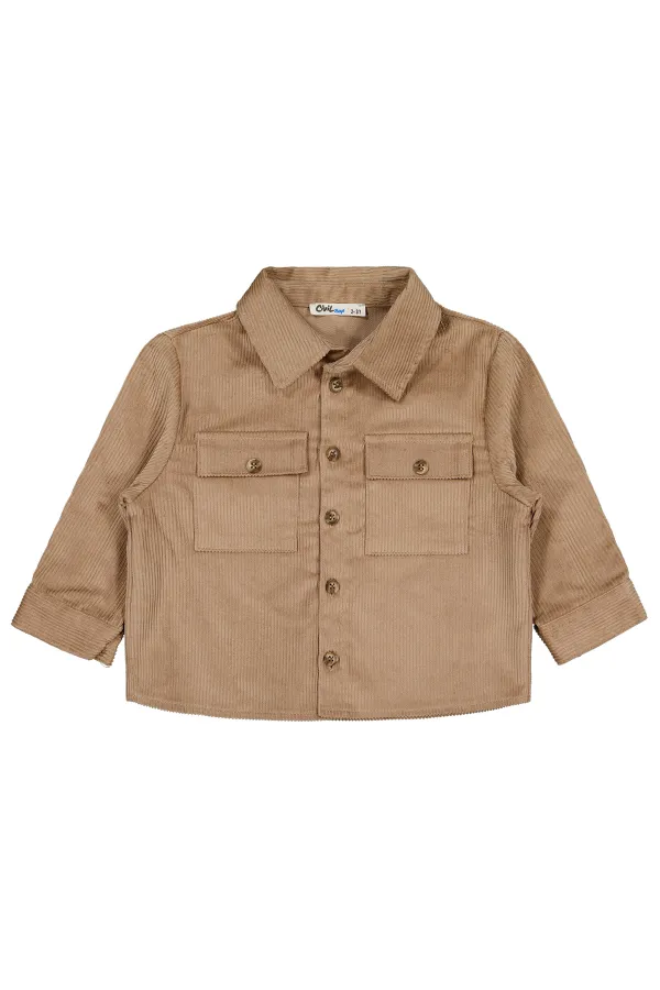Chemise garçon 2-5 ans en vison - Emballage