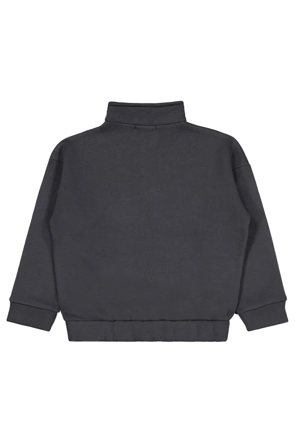 Boys Sweatshirt 6-9 Years Old Anthracite - Package