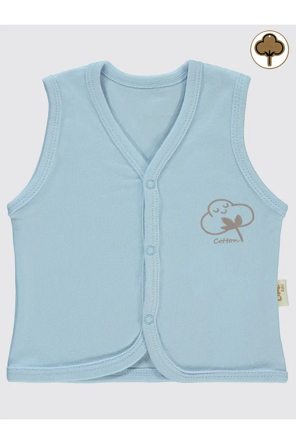 Baby Vest 0-24 Months Blue - Package