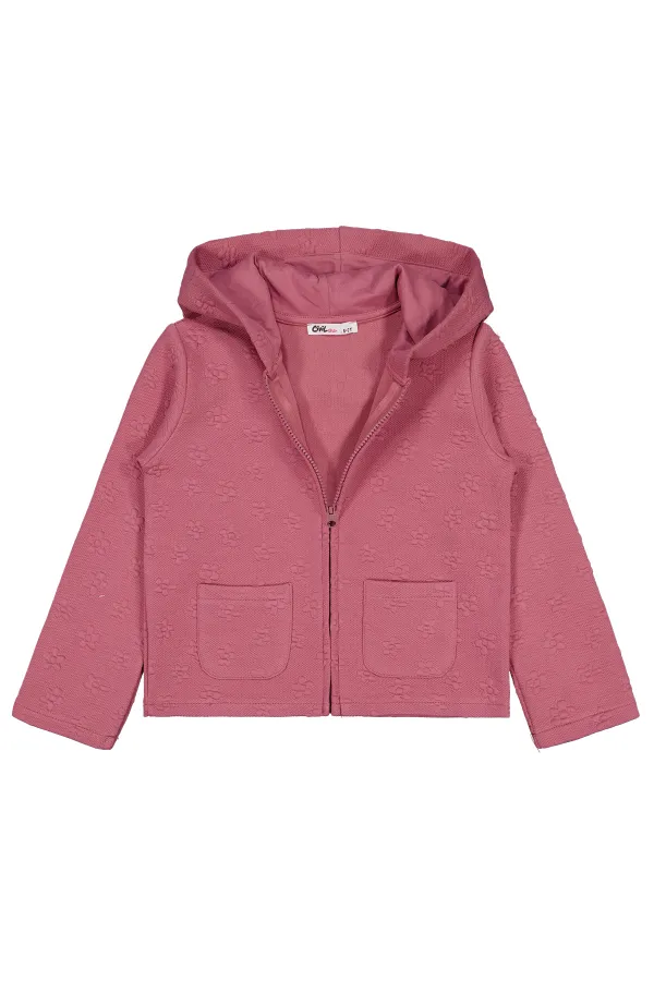Girls Tracksuit Set 6-9 Years Old Dusty Rose - Package