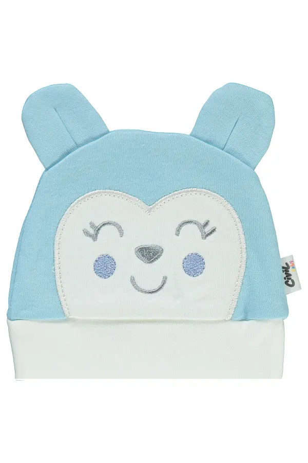 Bonnets, chapeaux et ensembles pour bébés de 0 à 24 mois, bleus - Emballage