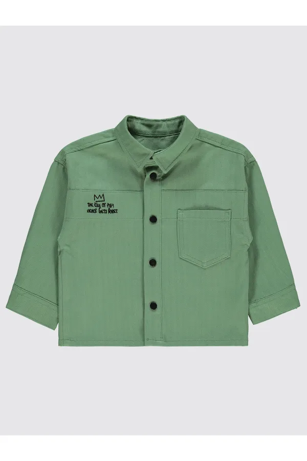 Boy Shirt 2-5 Years Old Light Khaki - Package