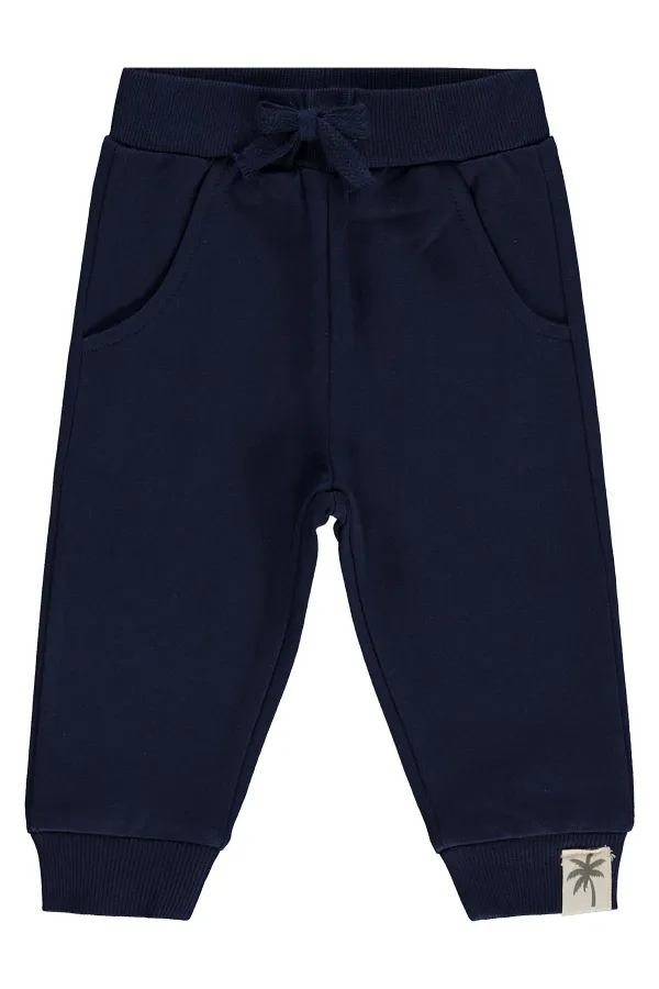 Baby Sweatpants 0-24 Months Navy Blue - Pack