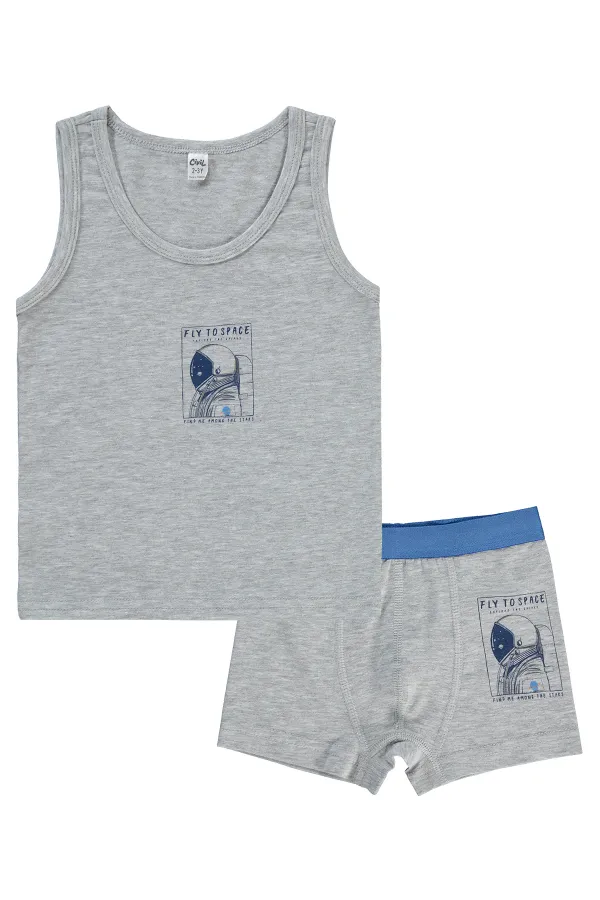 Ensemble de sous-vêtements pour garçons de 2 à 9 ans - Standard