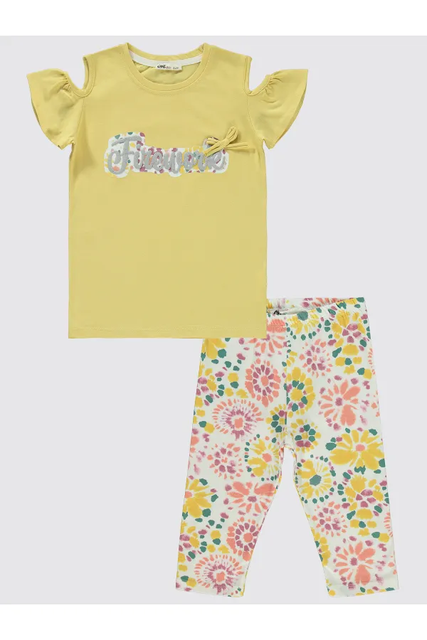 Girls' Set 6-9 Years Old Mustard - Package