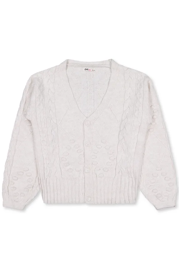 Gilet beige pour fille de 10 à 13 ans - Emballage