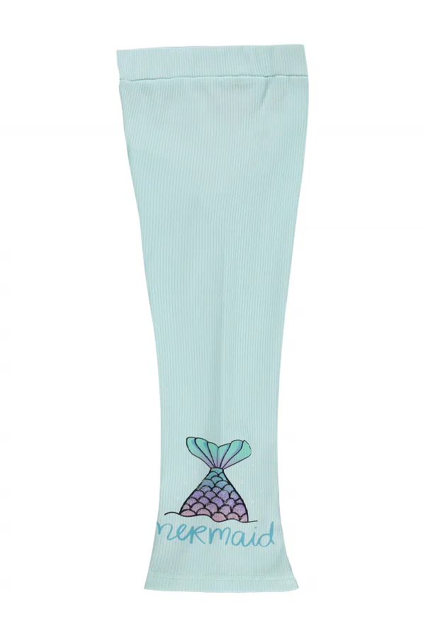 Leggings pour filles, 2-5 ans, vert menthe clair - Lot