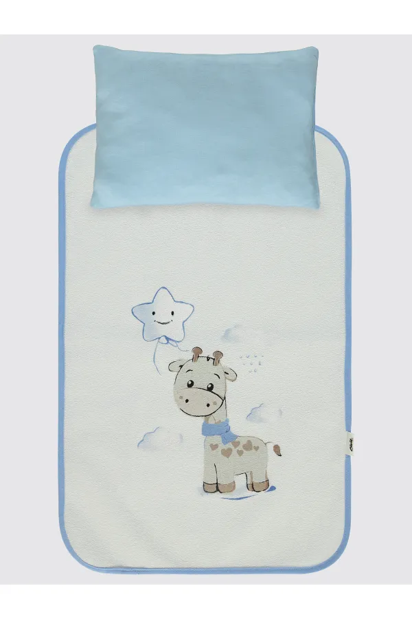 Matelas à langer pour bébé 0-24 mois bleu - Emballage