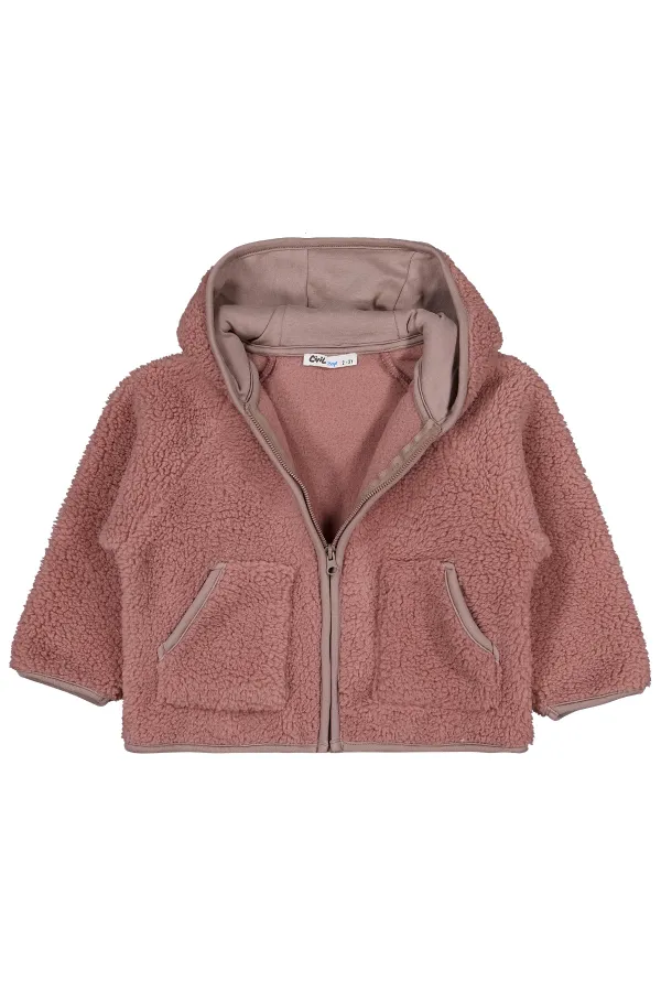 Erkek Çocuk Hırka 2-5 Yaş Açık Kahve - Paket