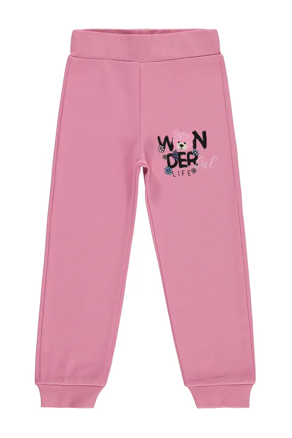 Pantalon de survêtement pour fille, 2-5 ans, rose pâle - Lot