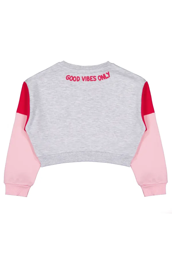 Sweat-shirt pour filles de 6 à 9 ans Karmelange - Emballage