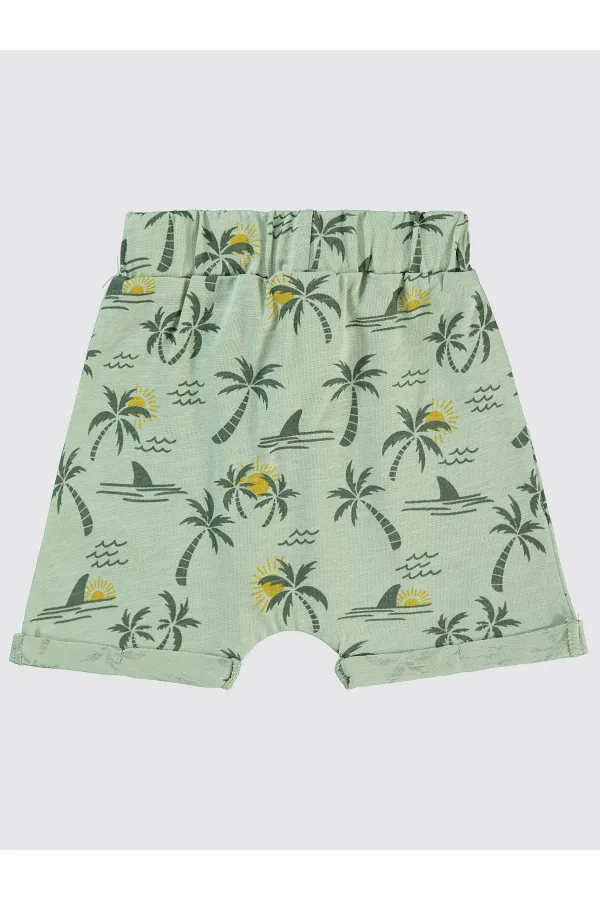 Baby Shorts 0-24 Months Light Khaki - Package