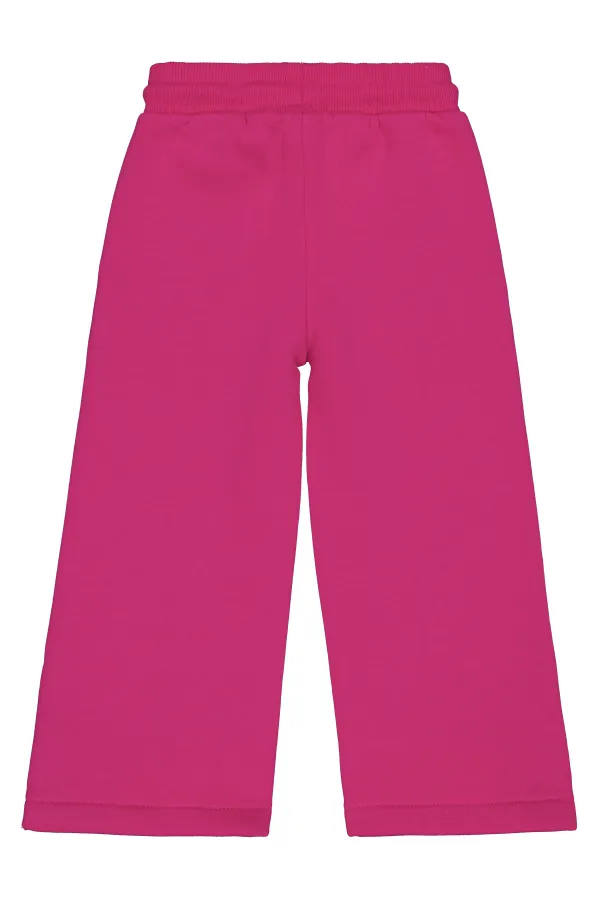 Girl's Tracksuit Bottoms 2-5 Years Old Fuchsia - Pack