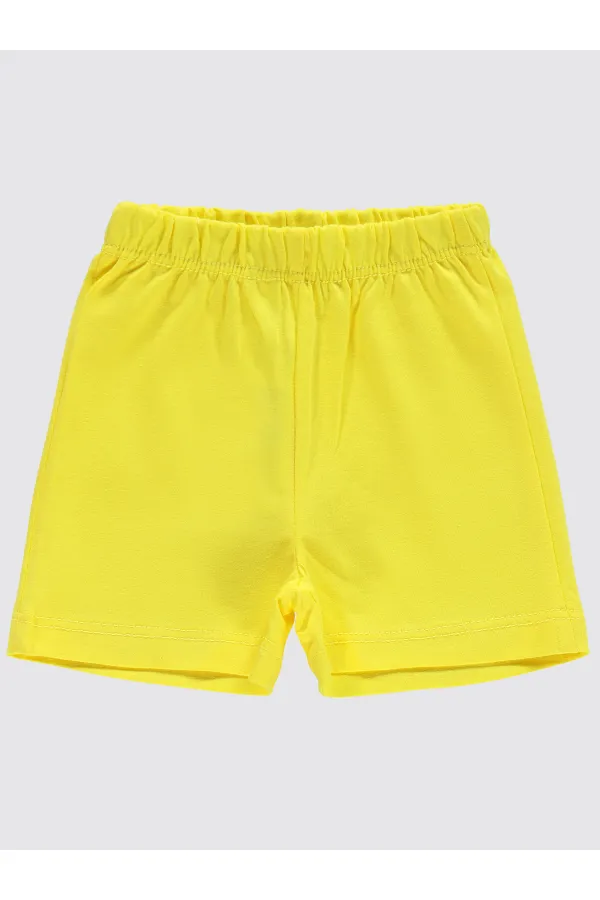 Short bébé jaune 0-24 mois - Lot