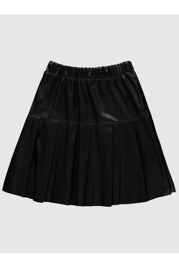 Kız Çocuk Etek 10-13 Yaş Siyah - Paket