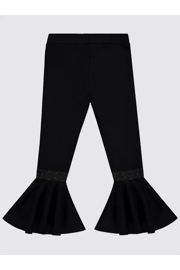 Collants noirs pour filles de 6 à 9 ans - Lot