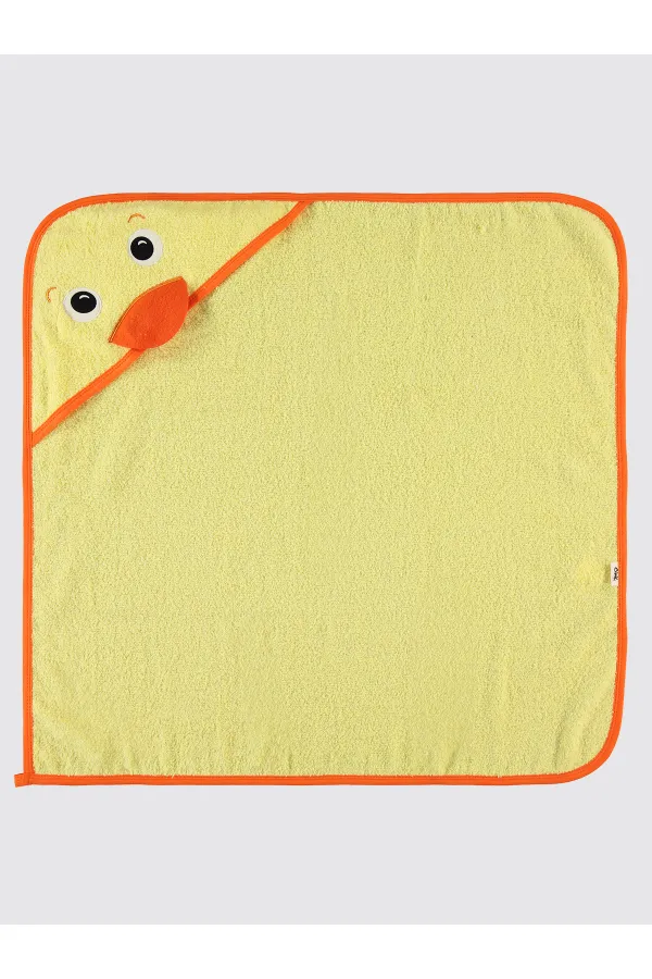 Bebek Havlu 0-24 Ay Sarı - Paket