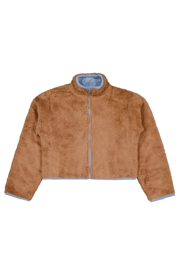 Girl Cardigan 10-13 Years Old Brown - Package