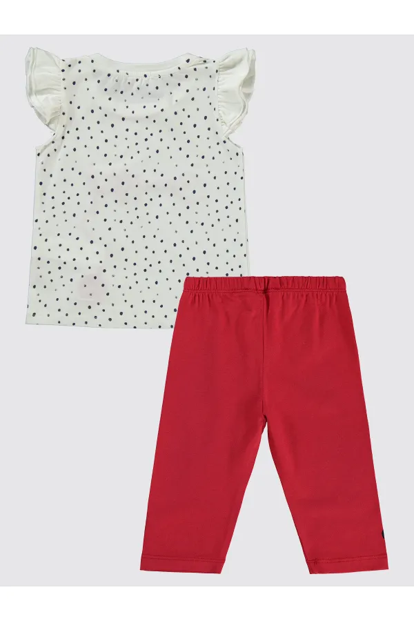 Ensemble rouge pour filles de 2 à 5 ans - Emballage