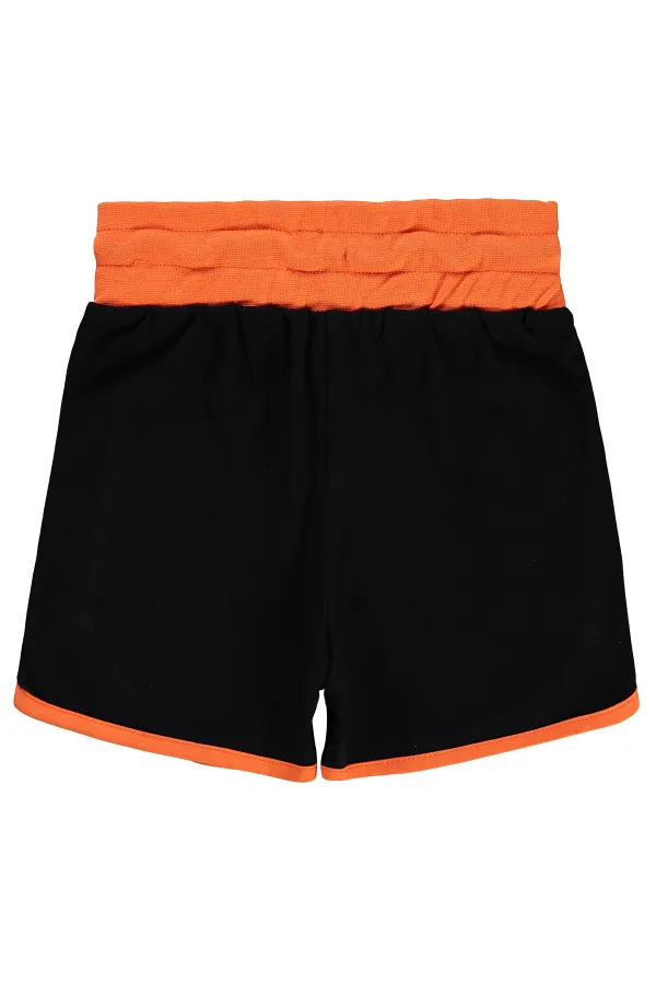 Erkek Çocuk Şort 2-5 Yaş Siyah - Paket