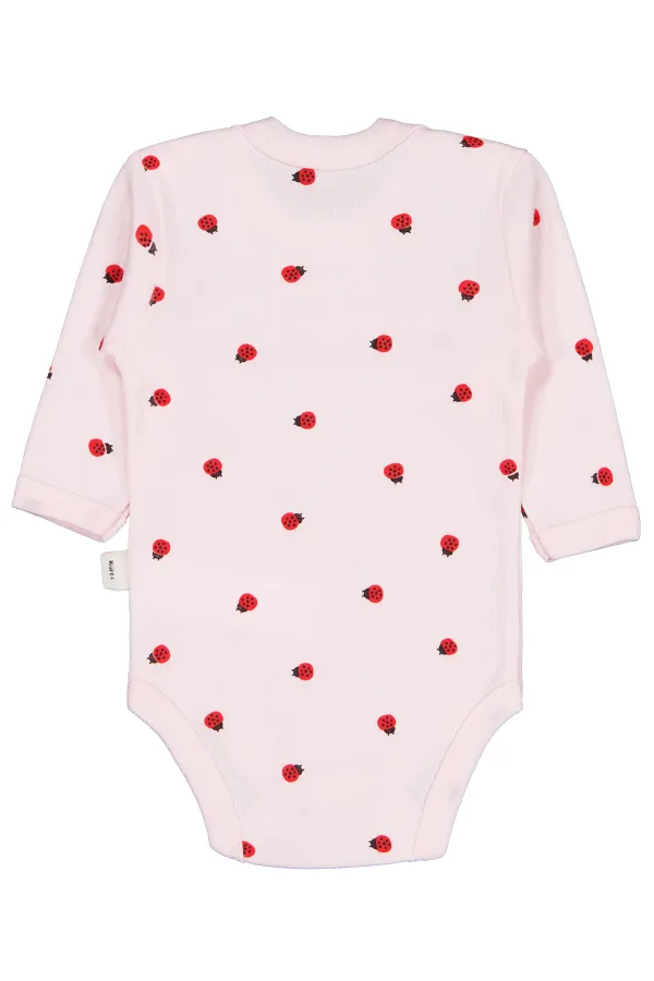 Baby Snap Bodysuit Km 0-24 Months Pink - Package
