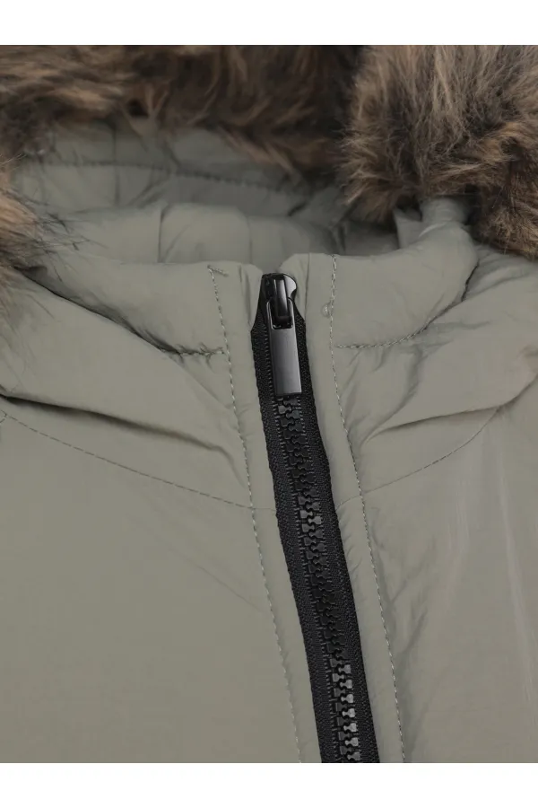 Boy's Coat 2-5 Years Light Khaki - Package