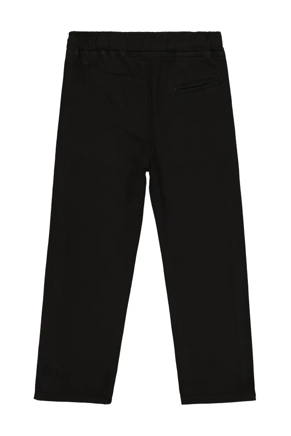 Erkek Çocuk Pantolon 6-9 Yaş Siyah - Paket