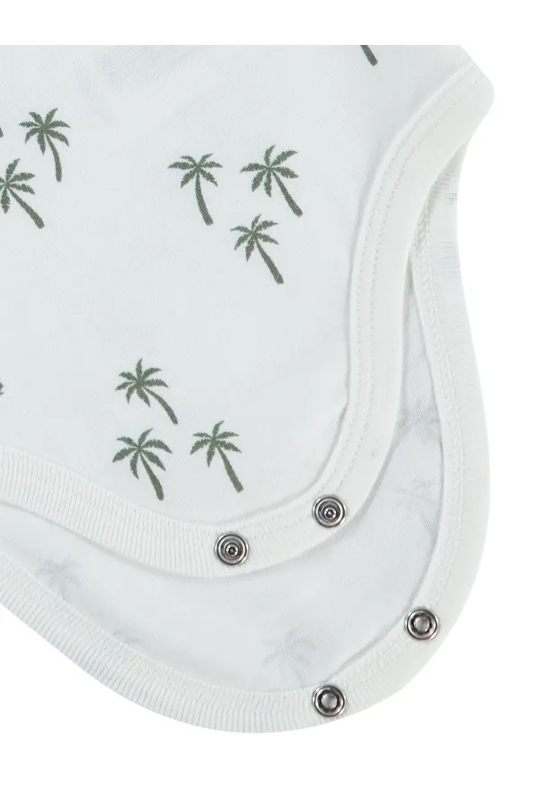 Bebek Çıtçıtlı Badi 0-24 Ay Ekru - Paket