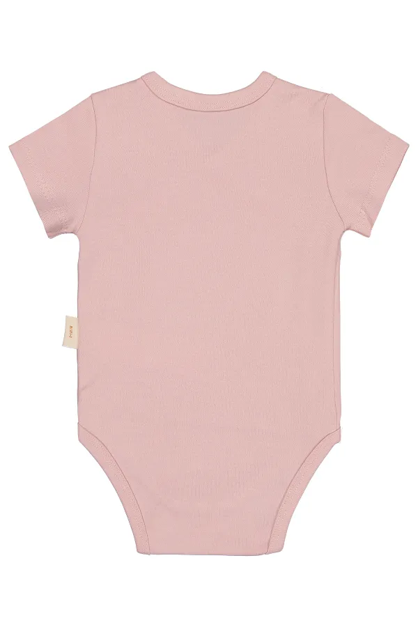 Bebek Çıtçıtlı Badi 0-24 Ay Pembe - Paket