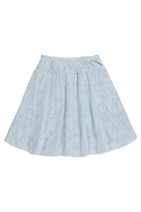 Girls' Skirt, Ages 6-9, Light Blue - Package Girls' Skirt, Ages 6-9, Light Blue - Package