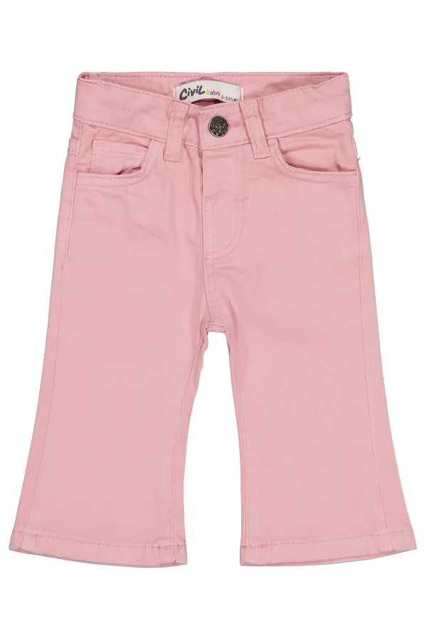 Baby Pants 0-24 Months Dark Pastel Pink - Pack