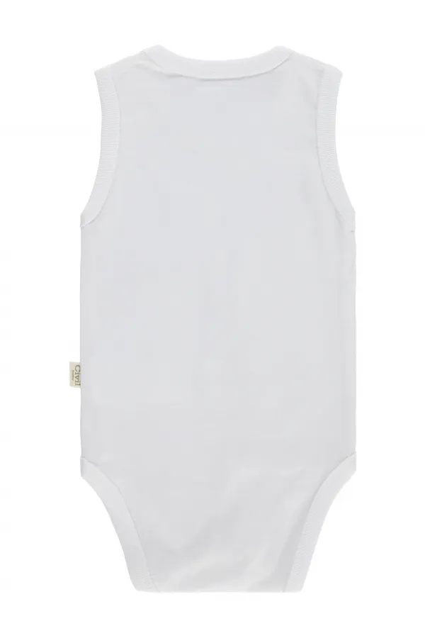 Body bébé à boutons-pression 0-24 mois écru - Emballage