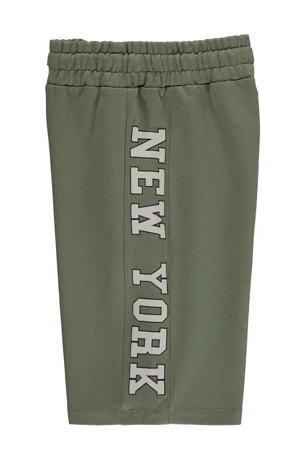Ensemble pour garçons, 10-13 ans, couleur pierre foncée - kaki - Emballage Ensemble pour garçons, 10-13 ans, couleur pierre foncée - kaki - Emballage