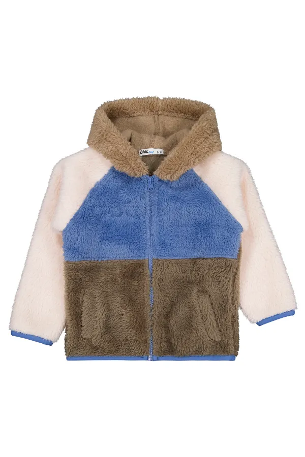 Gilet garçon kaki 2-5 ans - Emballage