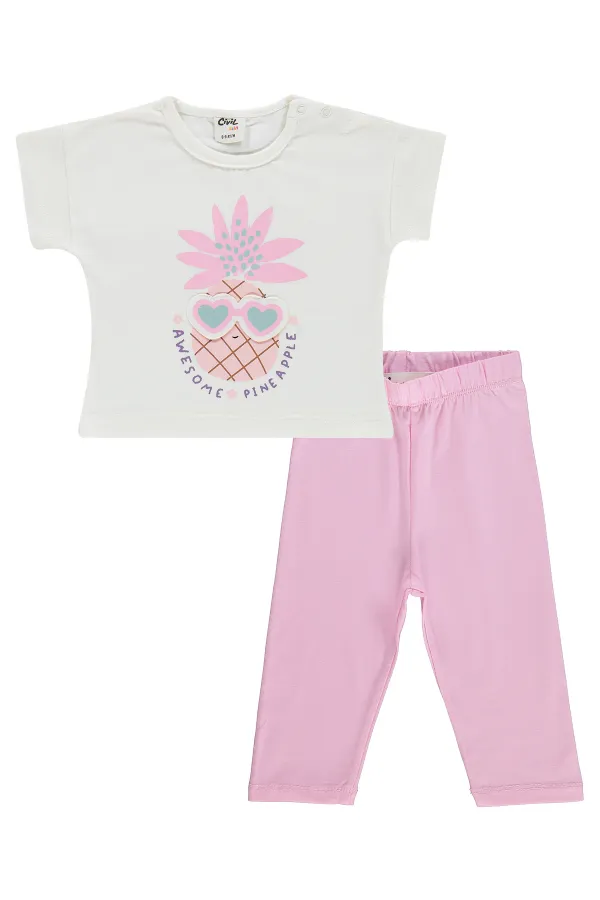 Ensemble bébé 0-24 mois, blanc cassé - Emballage