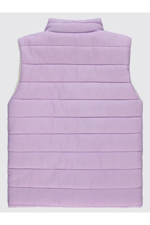 Kız Çocuk Yelek 10-13 Yaş Lila - Paket