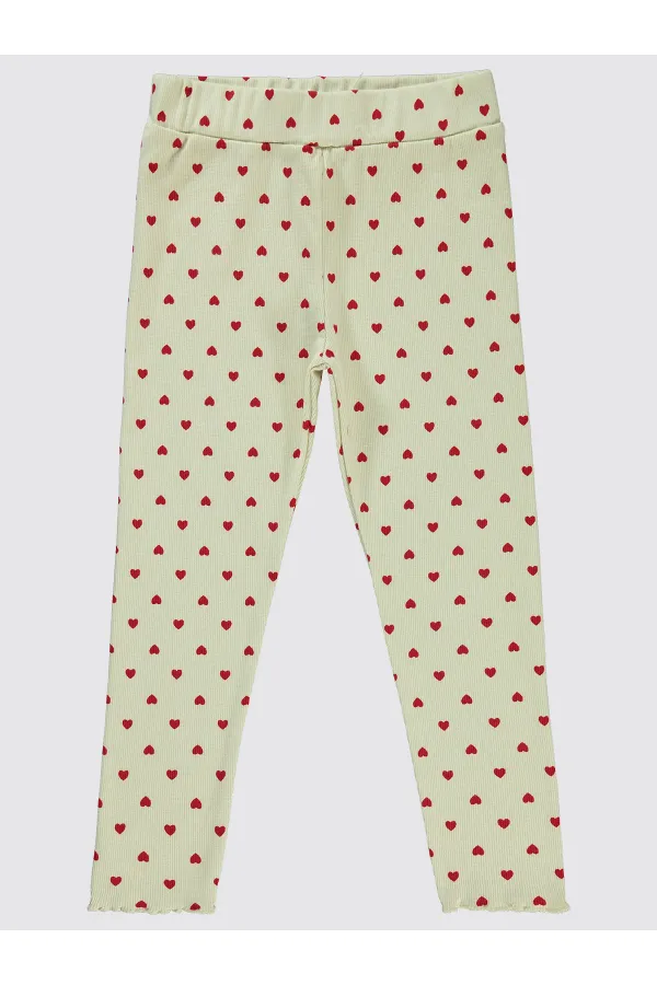 Collants pour filles de 6 à 9 ans, couleur ivoire - Lot