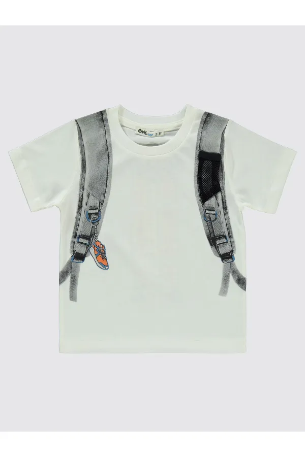 Costume garçon 2-5 ans écru - Emballage