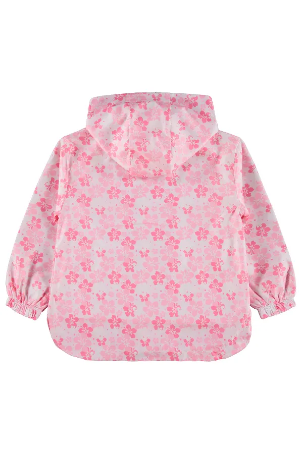 Kız Çocuk Yağmurluk 6-9 Yaş Pembe - Paket