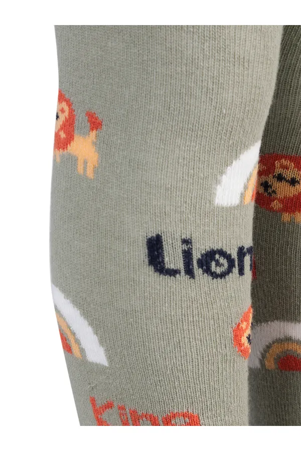 Baby Tights 0-24 Months Light Green - Pack