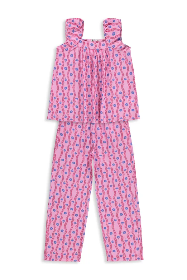 Ensemble d'équipe filles 10-13 ans Lilas - Pack