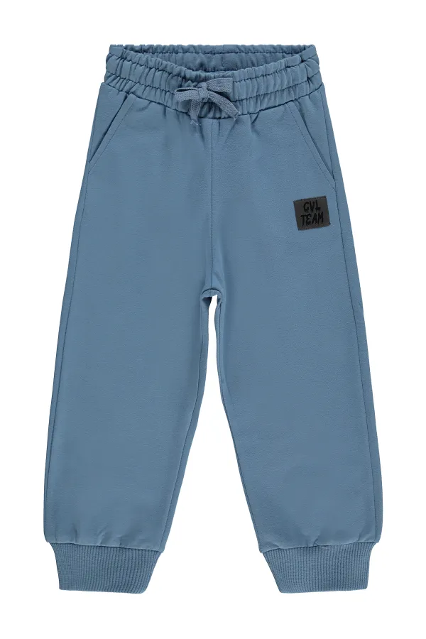 Pantalon de survêtement garçon, 2-5 ans, indigo - Lot