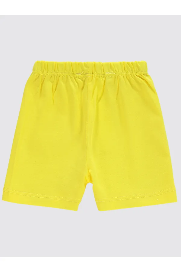Short bébé jaune 0-24 mois - Lot