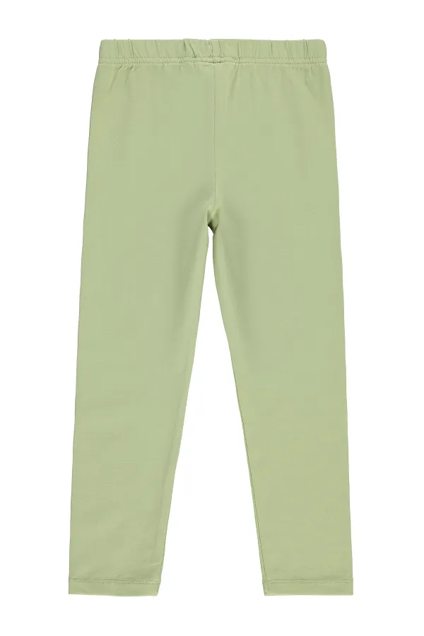 Kız Çocuk Tayt Km 6-9 Yaş Mint - Paket