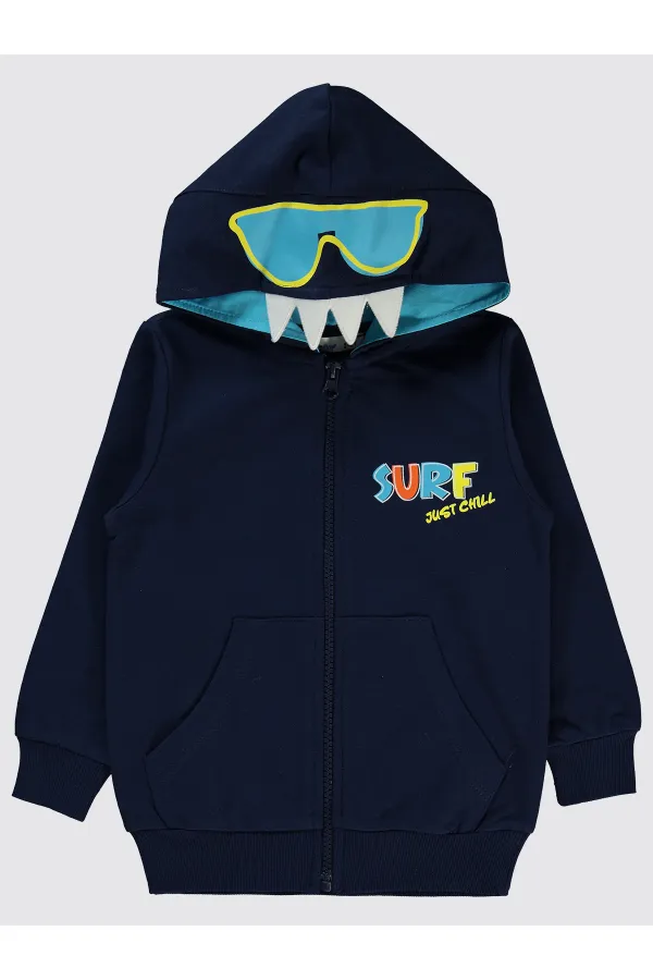 Erkek Çocuk Hırka 2-5 Yaş Lacivert - Paket