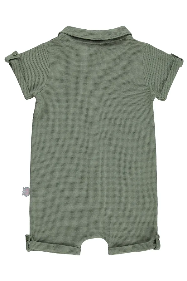 Barboteuse bébé 0-24 mois kaki clair - Emballage