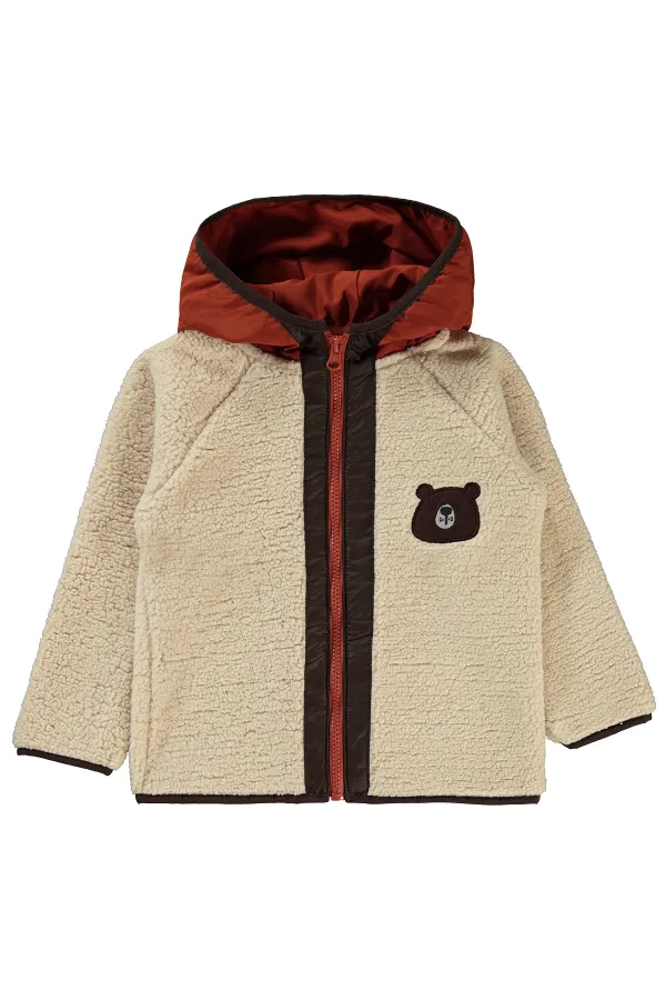 Erkek Çocuk Hırka 2-5 Yaş Taş Rengi - Paket