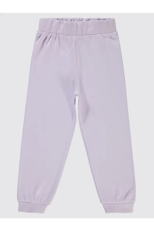 Kız Çocuk Eşofman Altı 2-5 Yaş Nazik Lavanta - Paket